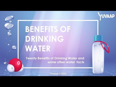 20 Benefits of drinking water range from weight loss to good skin and much more.