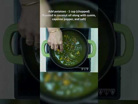 Healthy and Flavorful Spinach and Potato veggie | Tasty Weight loss Recipe