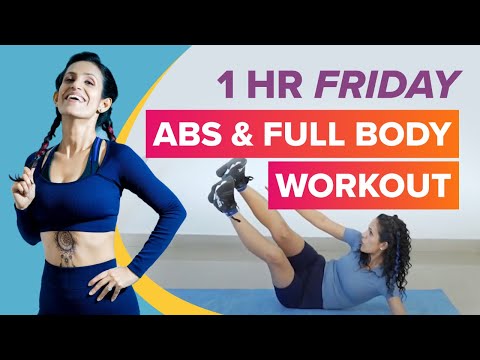 Beginner-Friendly 1 Hour Abs &amp; Full Body Workout for a Complete Home Fitness Routine | No Equipment