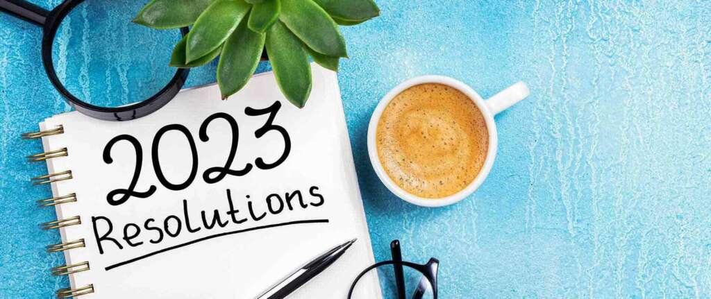 Healthy resolution ideas for a fresh start: fitness, mindfulness, nutrition, and self-care goals.