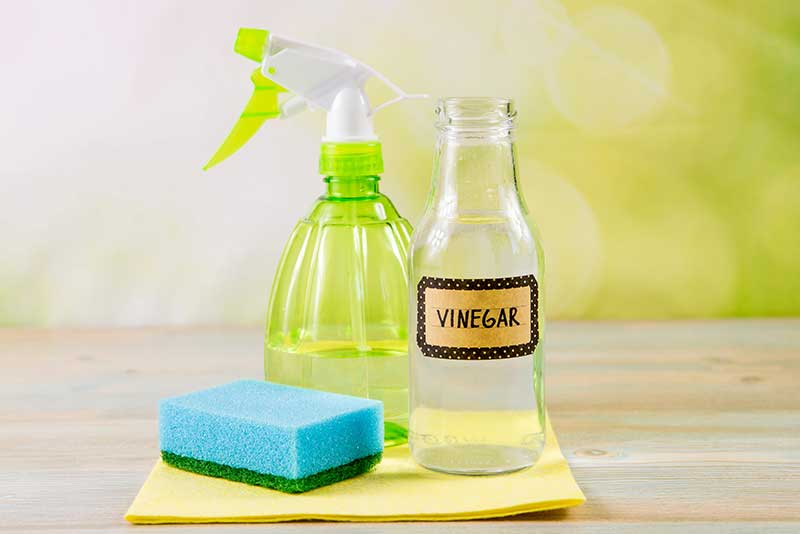 Vinegar and Hot Water